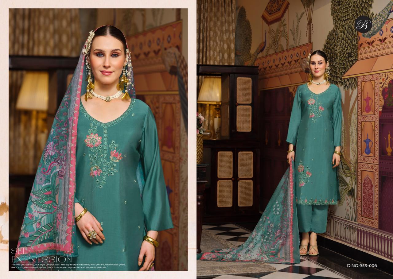 Belliza Gulfam catalog surat dress material wholesaler