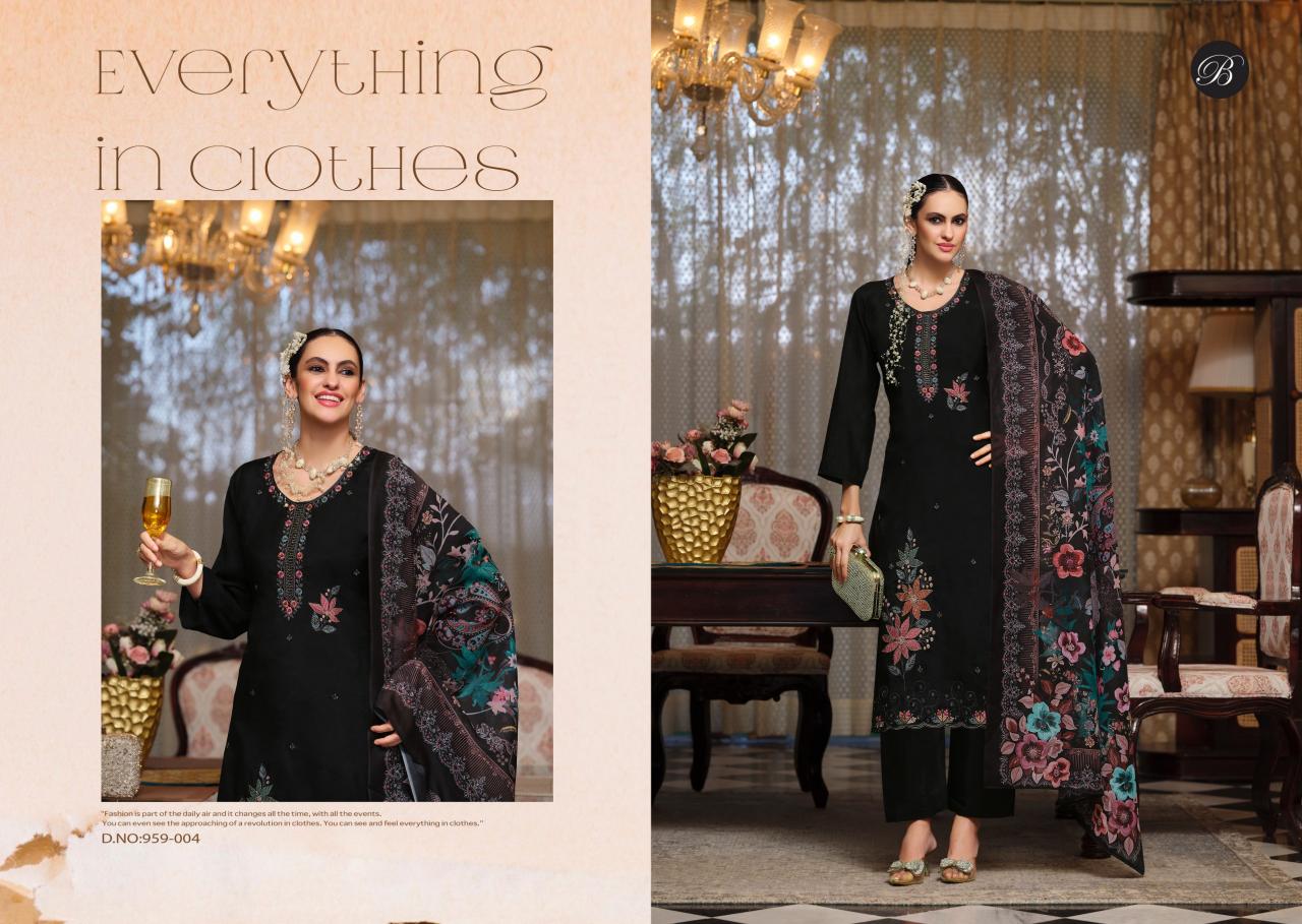 Belliza Gulfam catalog surat dress material wholesaler