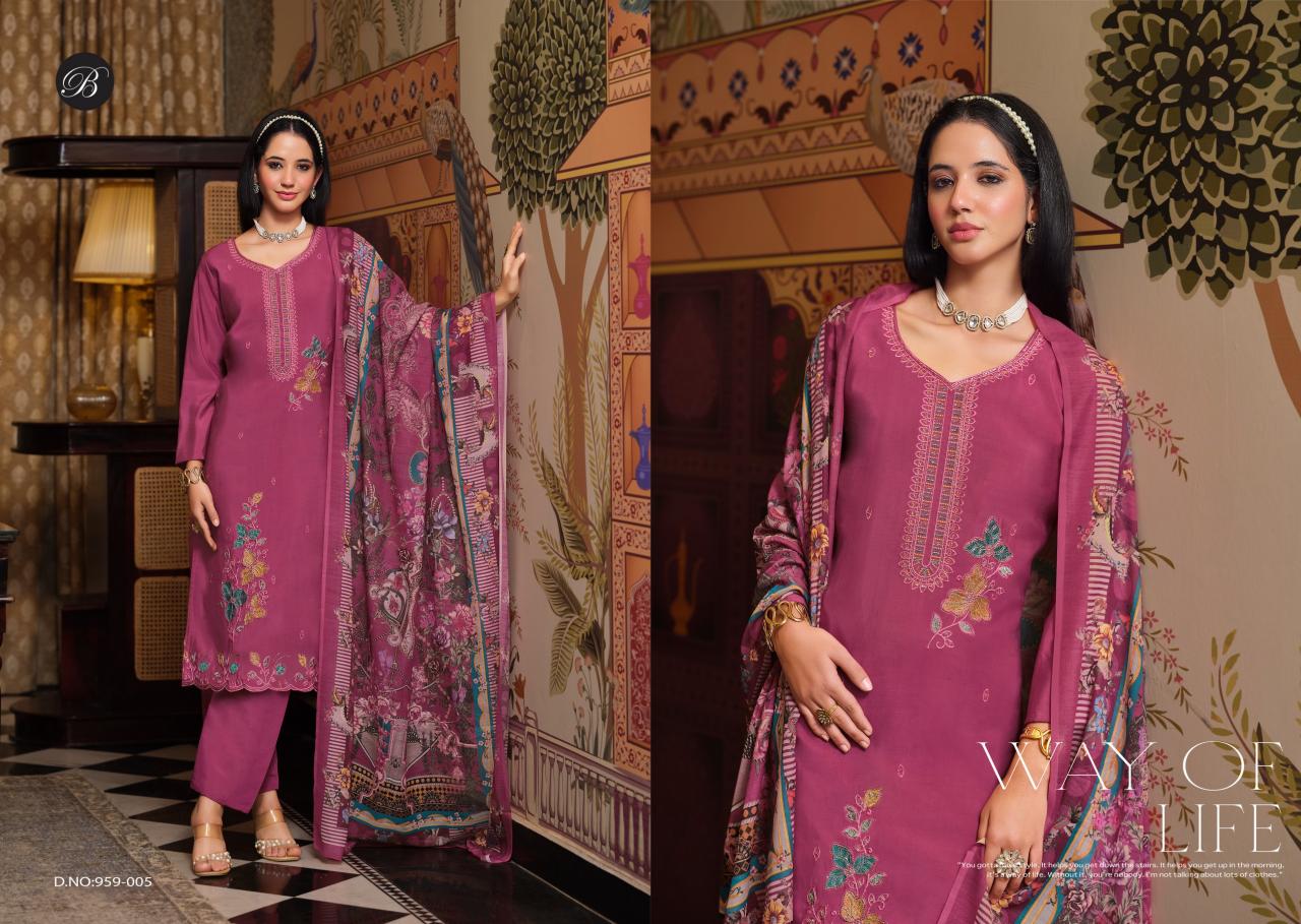 Belliza Gulfam catalog surat dress material wholesaler