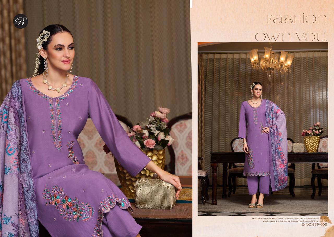 Belliza Gulfam catalog surat dress material wholesaler