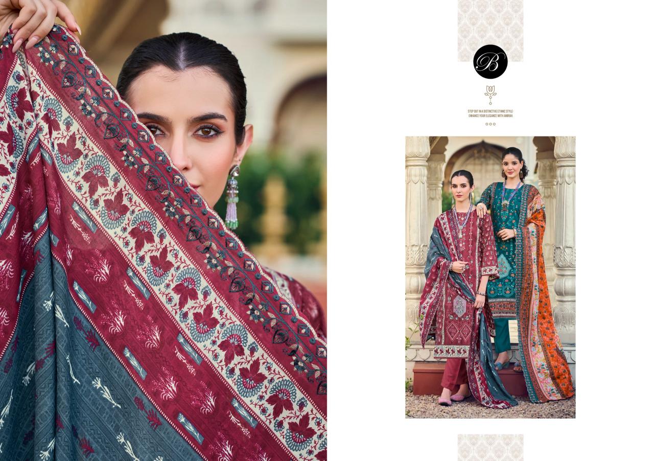 Belliza Guzarish Vol 24 Catalog wholesale dress materials dealers in surat