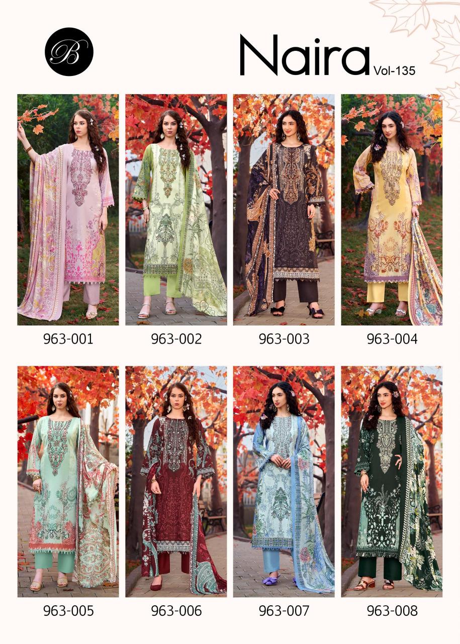 Belliza Naira Vol 135 catalog surat dress material low price online