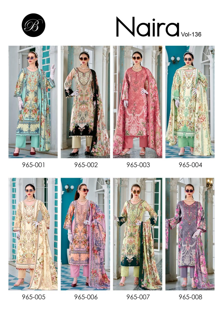 Belliza Naira Vol 136 catalog where to buy dress material in surat