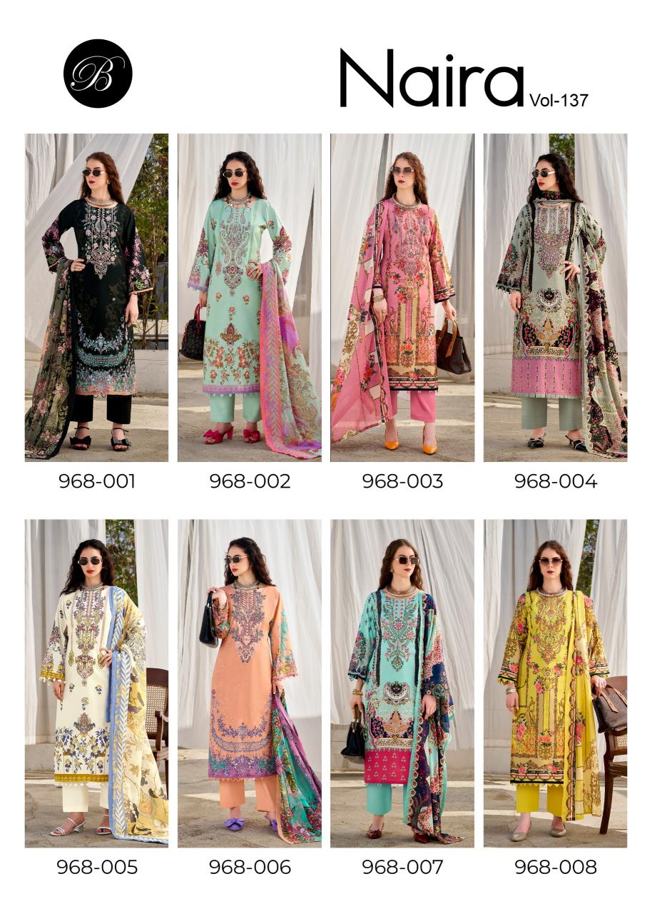 Belliza Naira Vol 137 catalog surat dress material market online