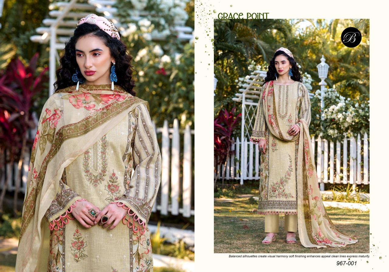 Belliza Rehana Vol 2 catalog ethnic dress material surat