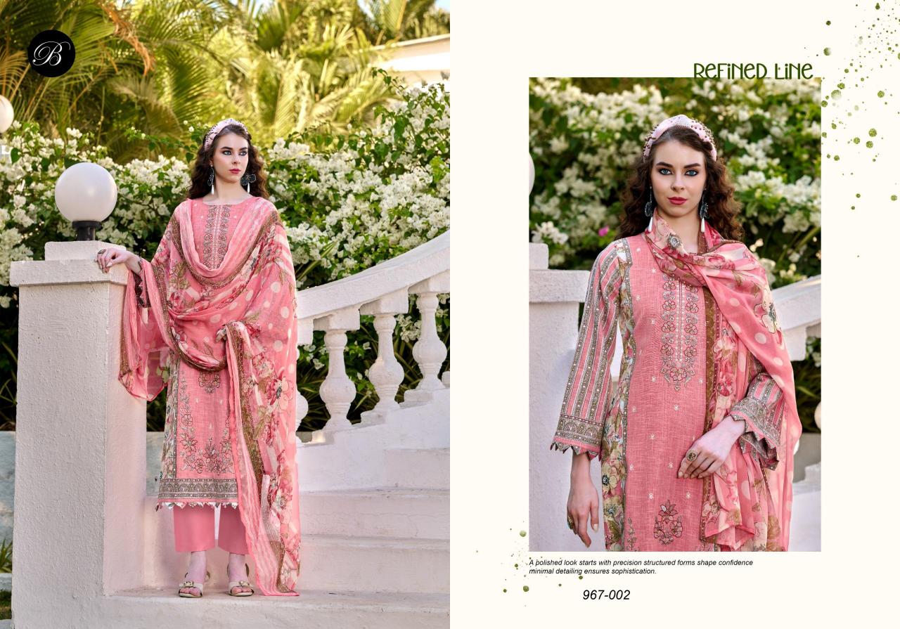Belliza Rehana Vol 2 catalog ethnic dress material surat