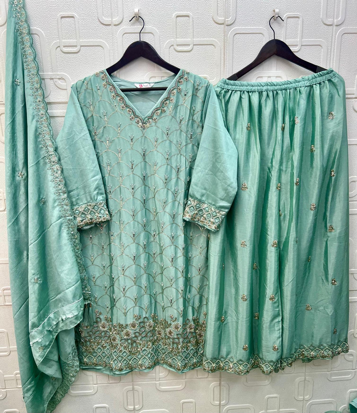 Bilqis B 263 A To D catalog pakistani suit wholesale
