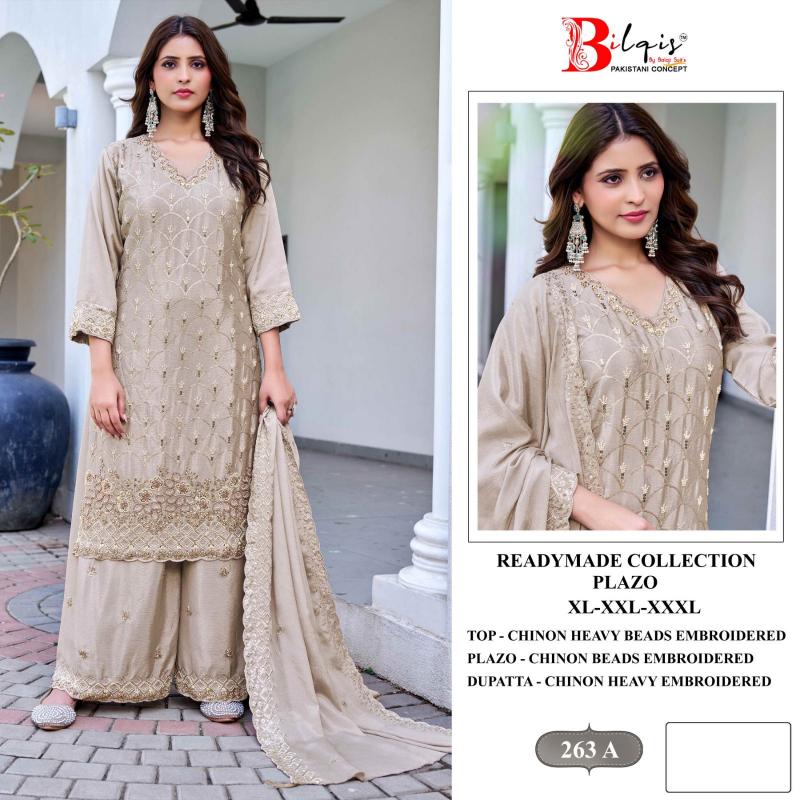 Bilqis B 263 A To D catalog pakistani suit wholesale
