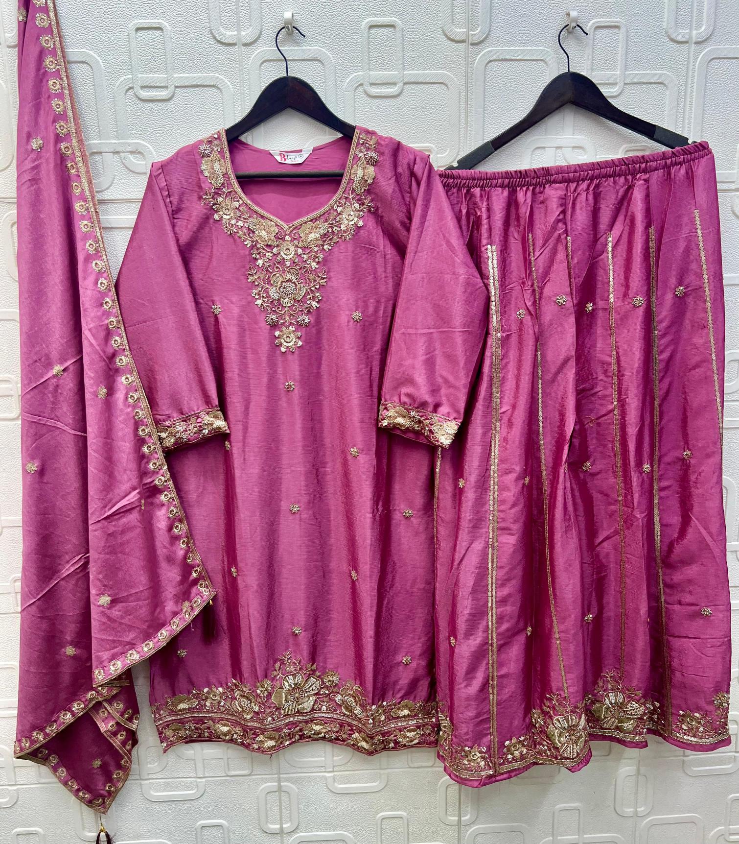 Bilqis B 266 A To D catalog wholesale pakistani salwar suits