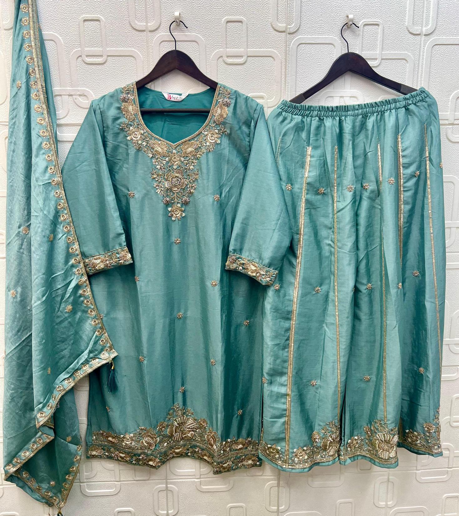 Bilqis B 266 A To D catalog wholesale pakistani salwar suits