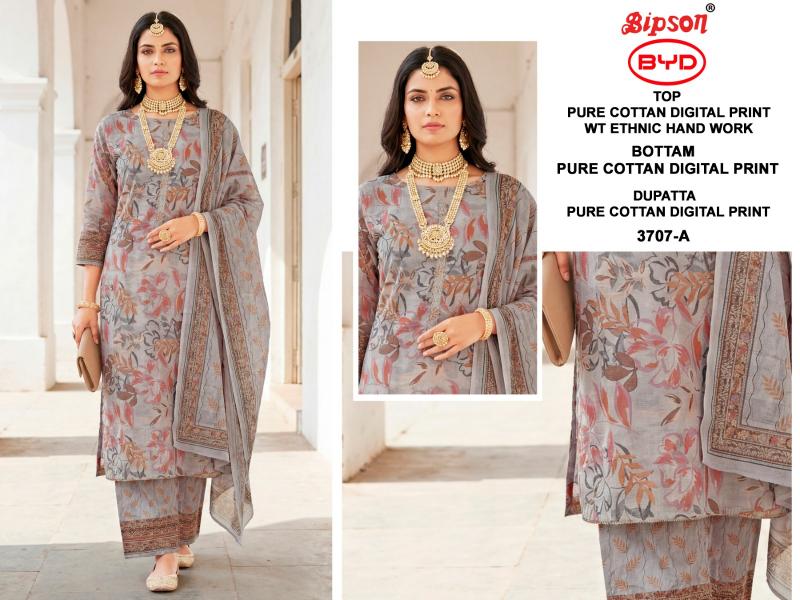 Bipson BYD 3707 catalog mumbai salwar kameez wholesalers