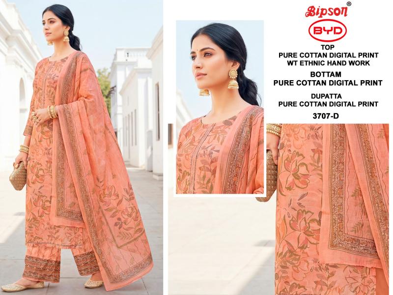 Bipson BYD 3707 catalog mumbai salwar kameez wholesalers