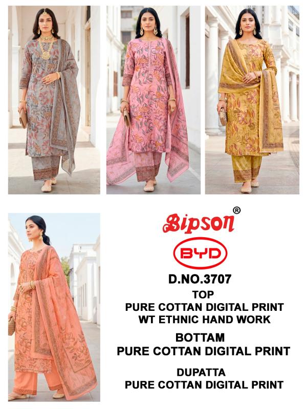 Bipson BYD 3707 catalog mumbai salwar kameez wholesalers