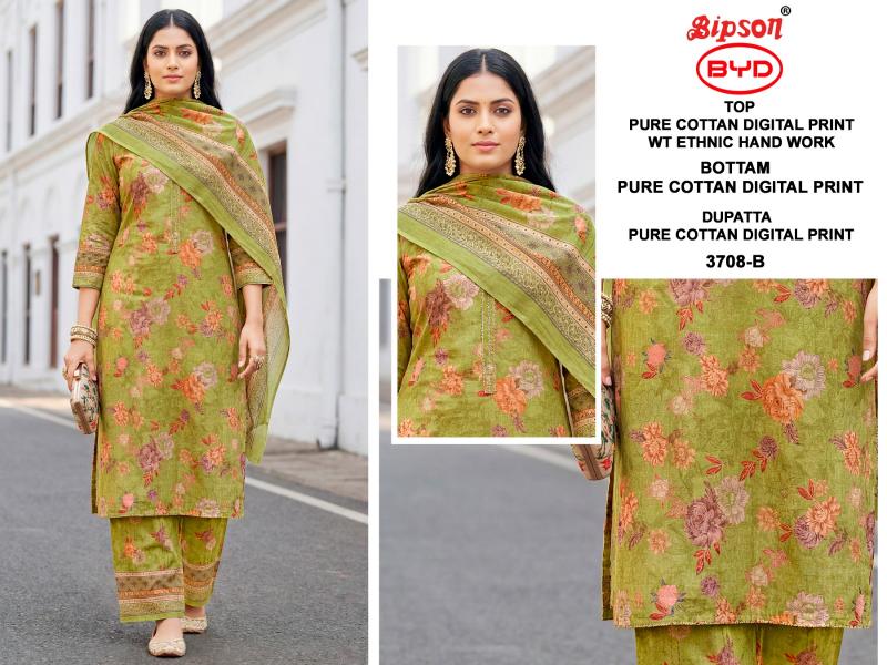 Bipson BYD 3708 catalog wholesale designer salwar kameez