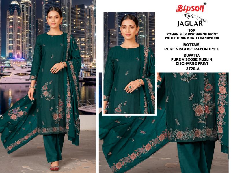 Bipson Jaguar 3720 catalog wholesale unstitched salwar kameez material in bangalore