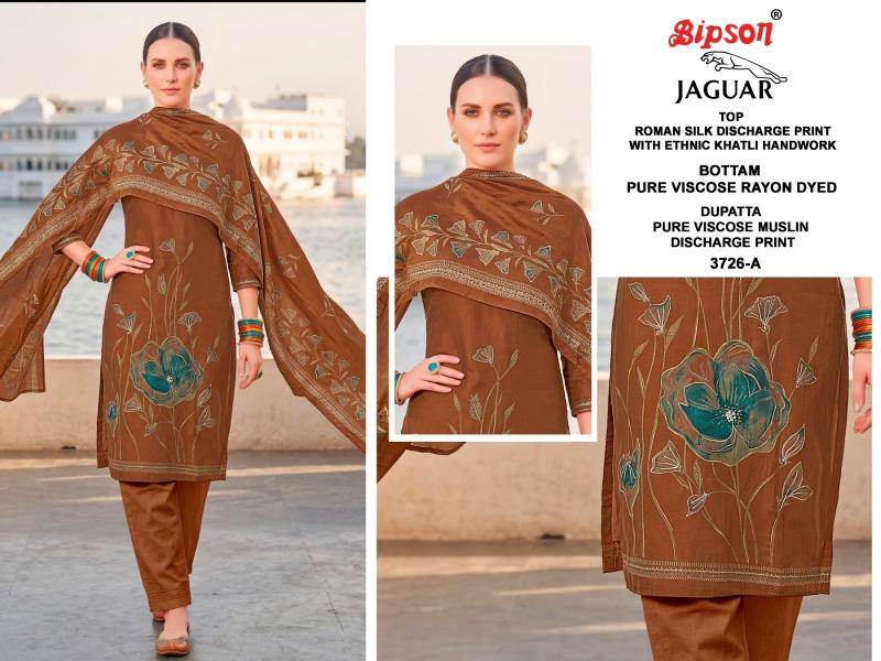 Bipson Jaguar 3726 catalog wholesale suppliers of salwar kameez in surat gujarat