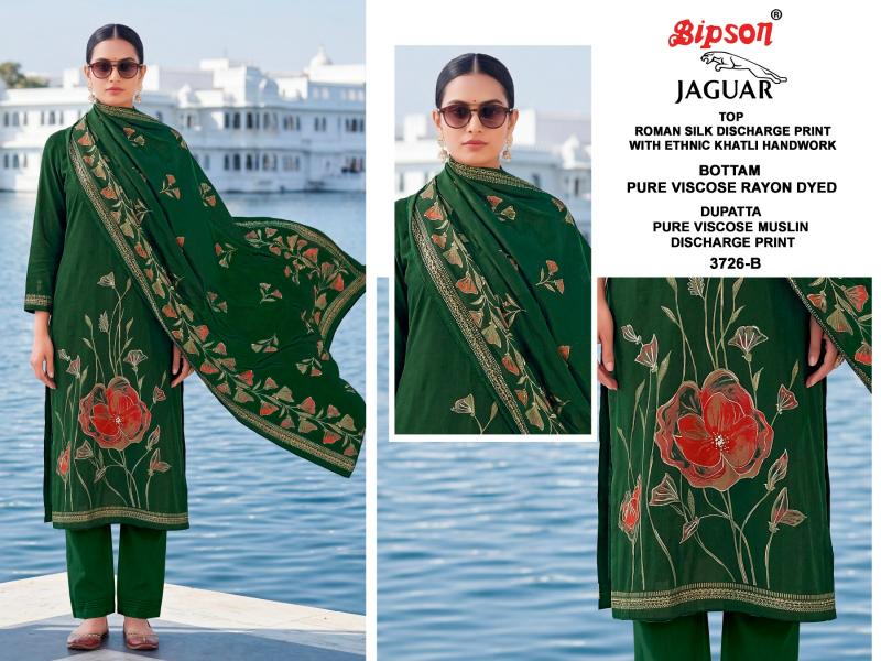 Bipson Jaguar 3726 catalog wholesale suppliers of salwar kameez in surat gujarat