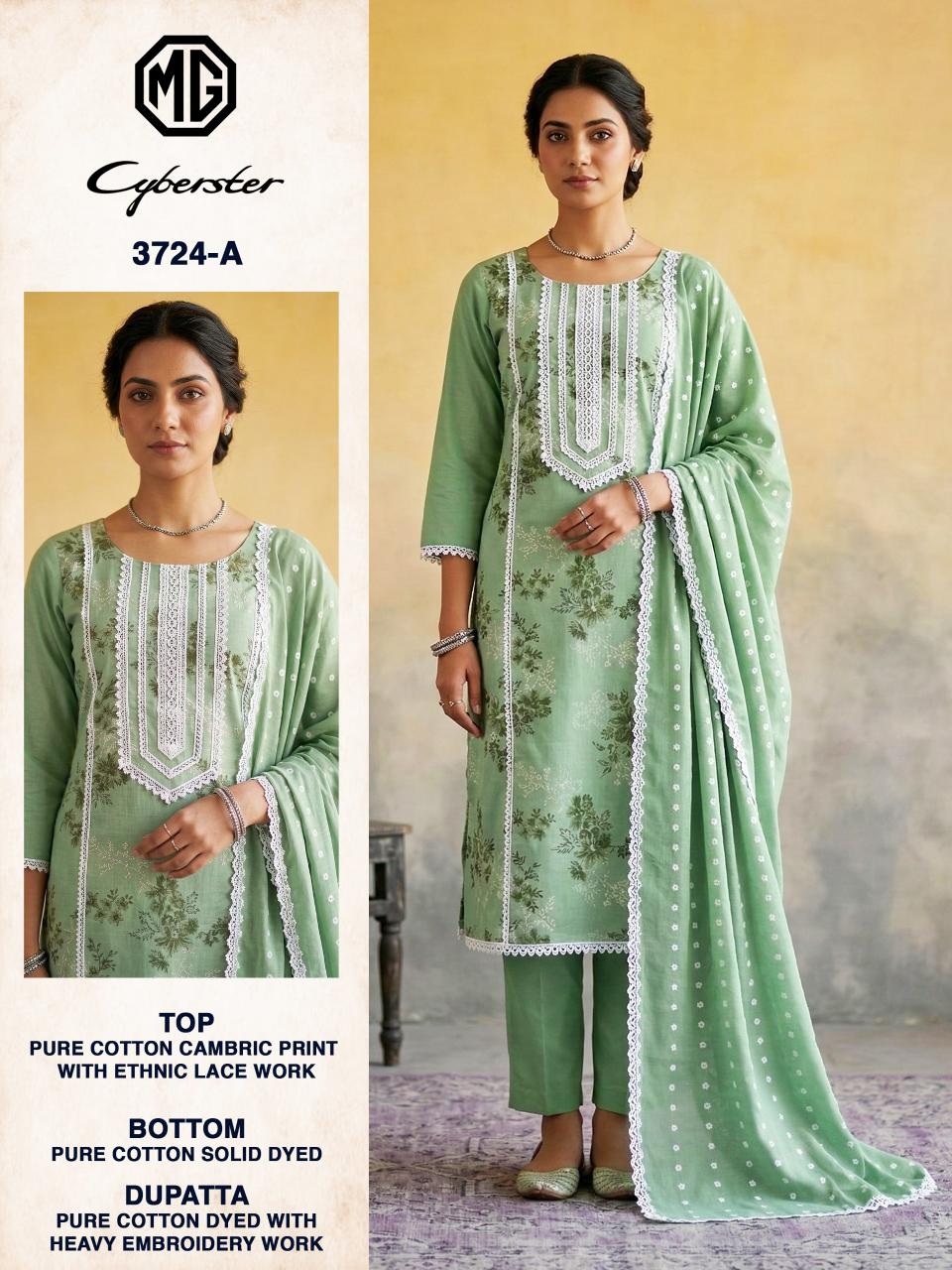 Bipson MG Cyberster 3724 catalog wholesale suppliers of salwar kameez in kolkata