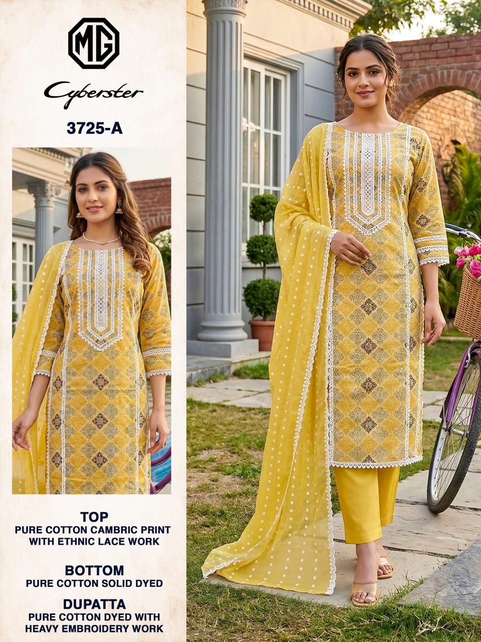 Bipson MG Cyberster 3725 catalog wholesale indian salwar kameez