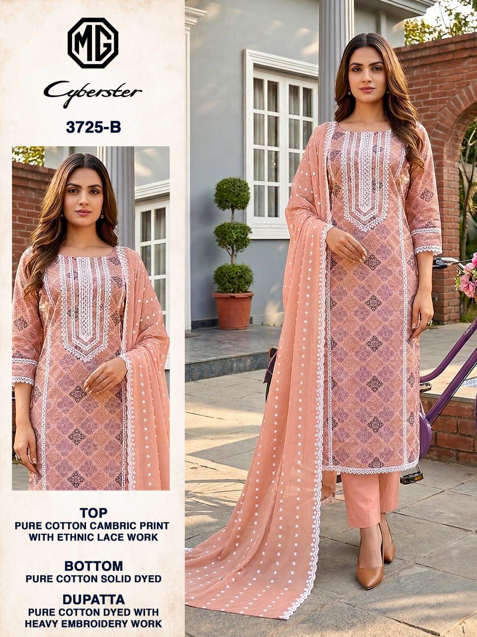 Bipson MG Cyberster 3725 catalog wholesale indian salwar kameez