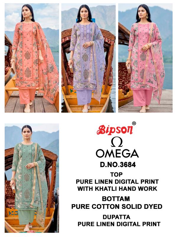 Bipson Omega 3684 catalog www.wholesale salwar kameez.com