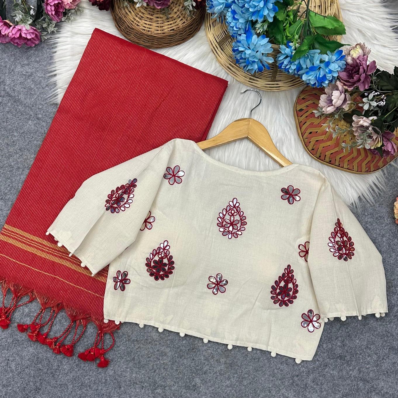 Blousewala Hk55 catalog khadi sarees wholesale