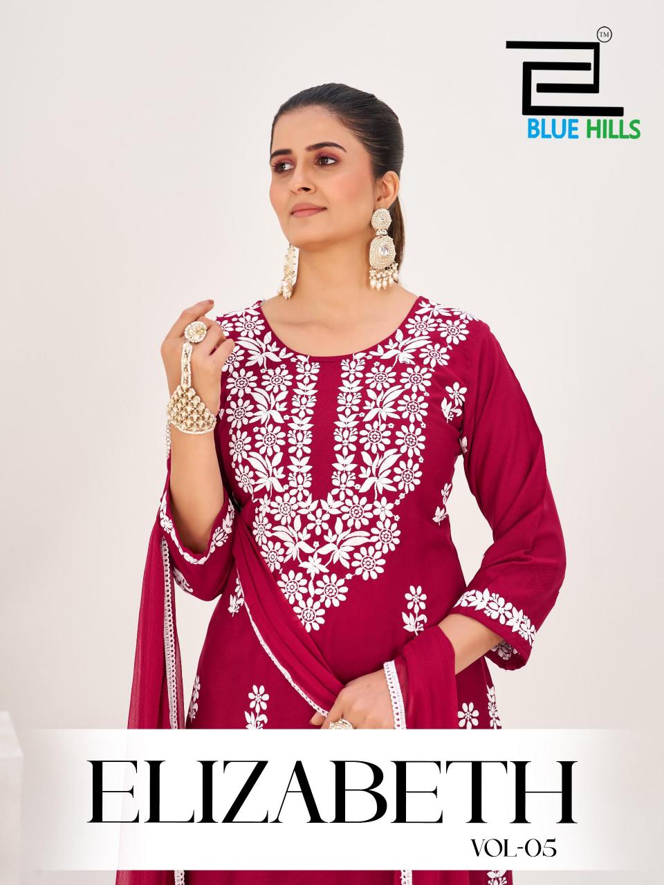 Blue Hills Elizabeth Vol 5 catalog wholesale market for readymade kurtis in delhi