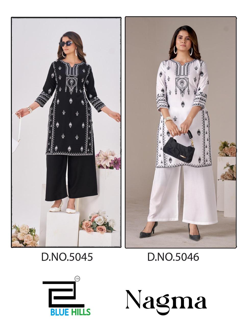 Blue Hills Nagma catalog buy wholesale rate kurtis online india