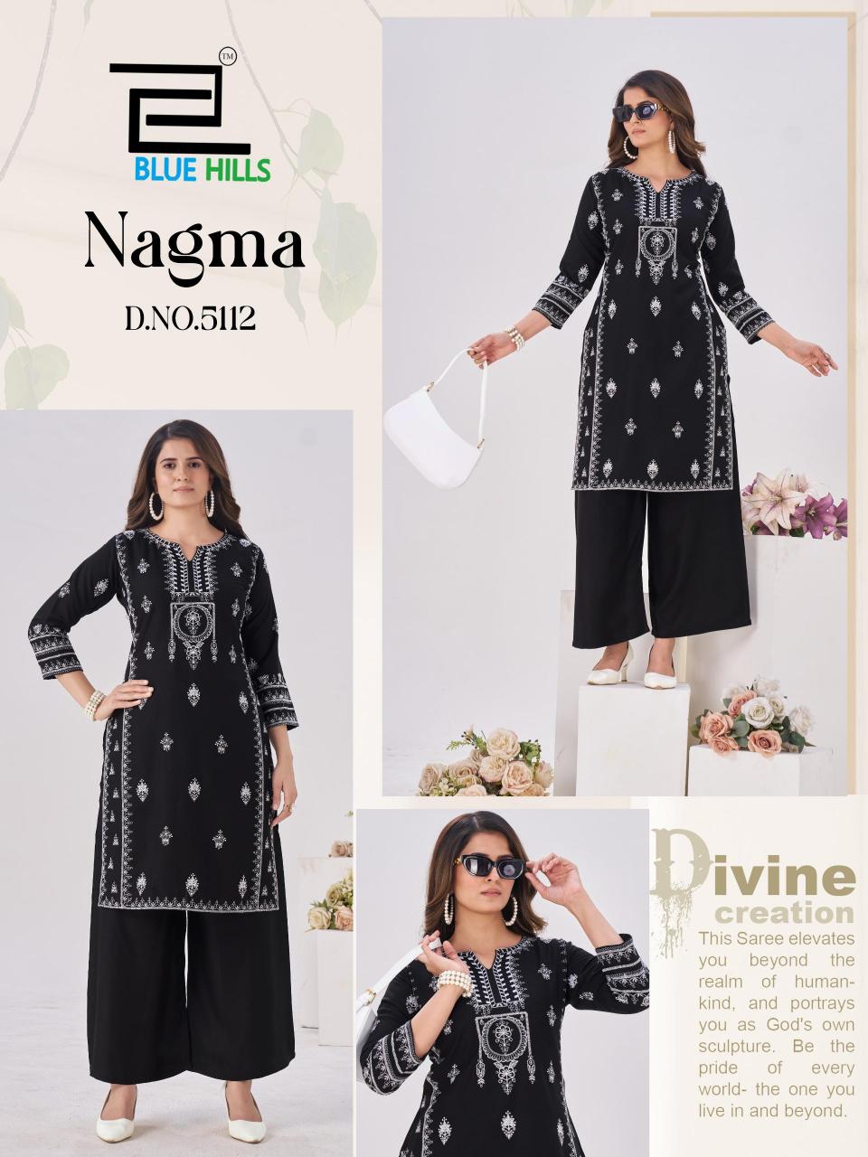 Blue Hills Nagma catalog buy wholesale rate kurtis online india
