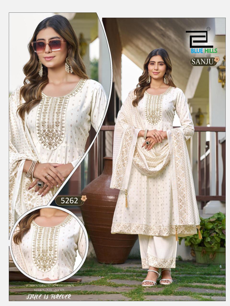 Blue Hills Sanju catalog amora wholesale shop for kurtis