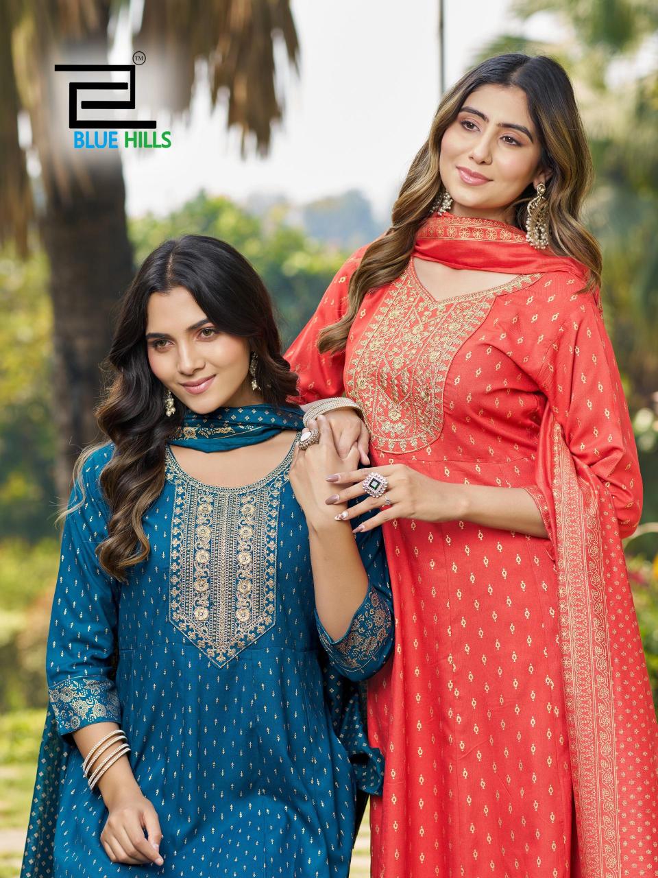 Blue Hills Sanju catalog amora wholesale shop for kurtis