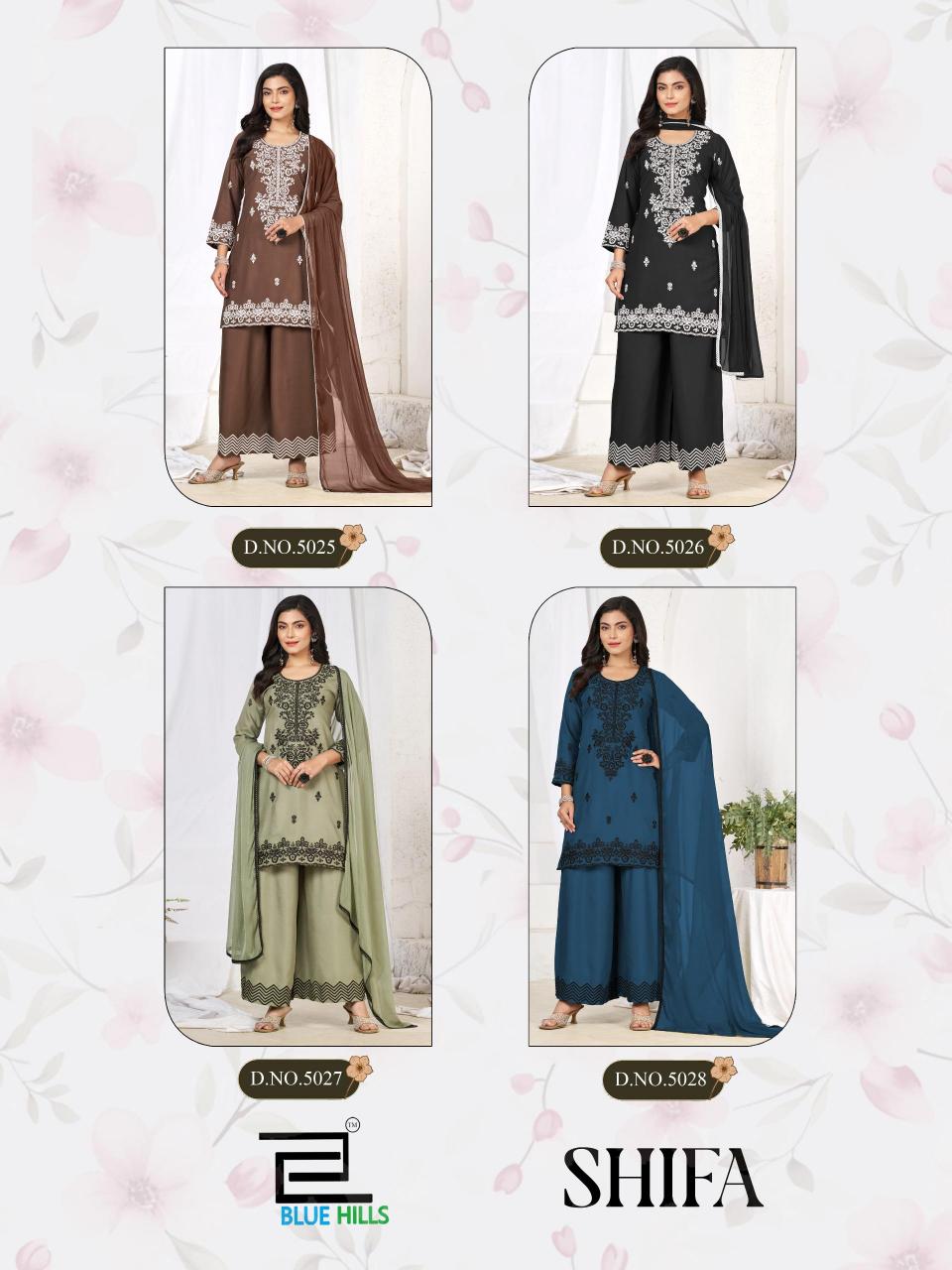Blue Hills Shifa catalog best kurti wholesale online shopping