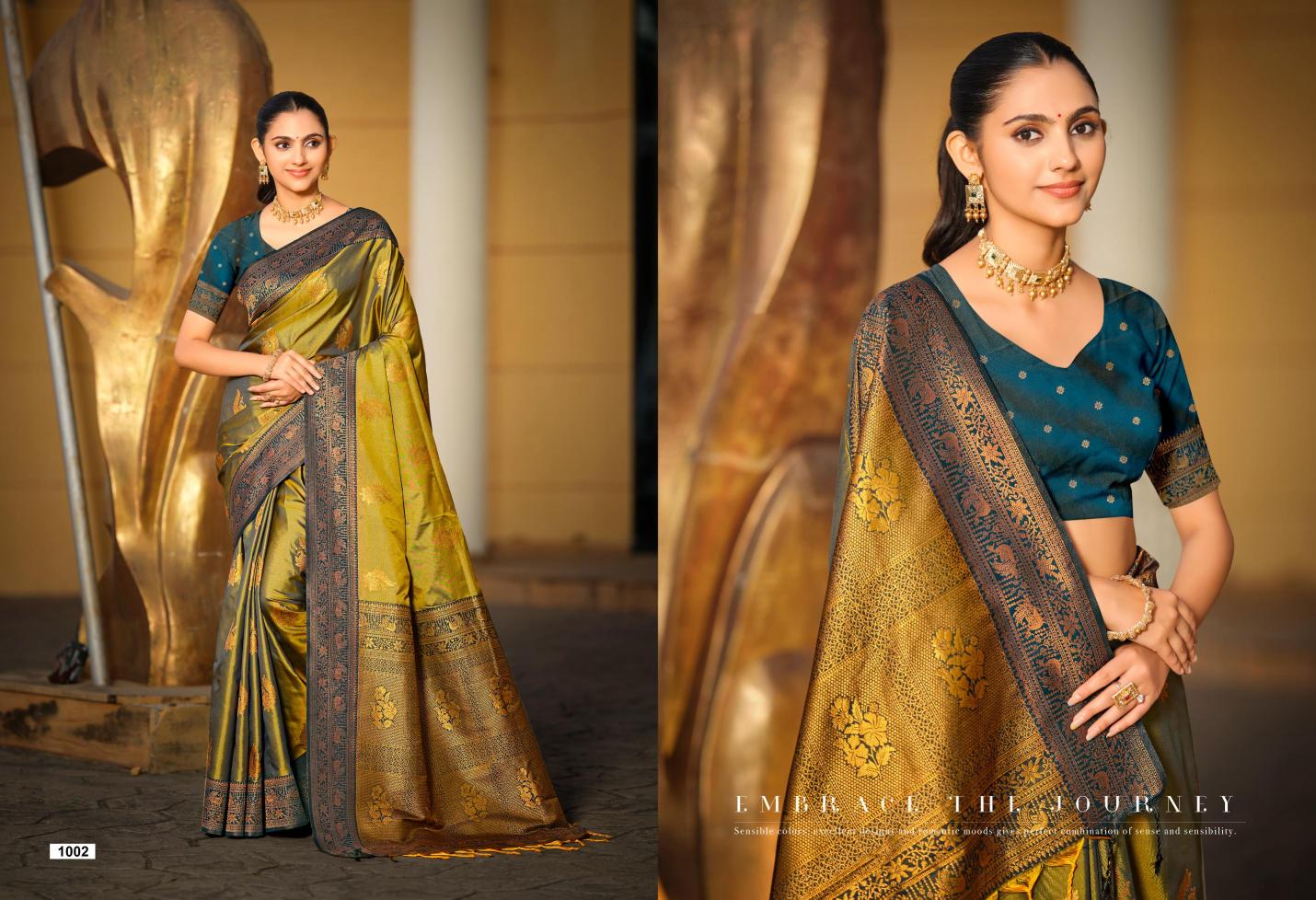 Bunawat - MAMTA SILK Sangam Prints SOFT SILK Woven Work Traditional Saree