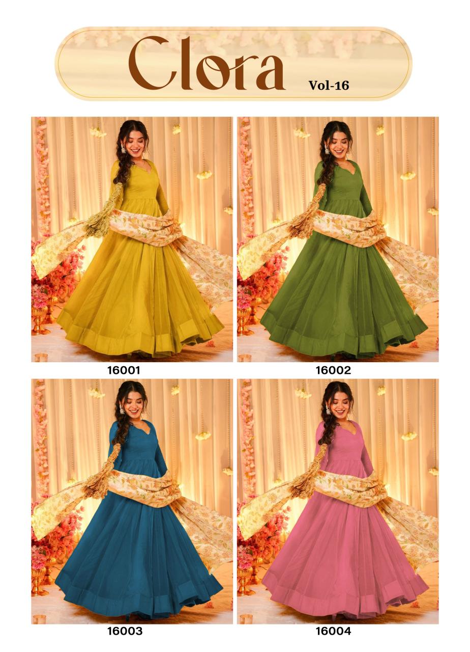 Clora Vol 16 catalog kurti wholesalers in park street kolkata