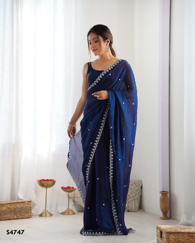 Dazira Aaravi catalog satin sarees wholesale