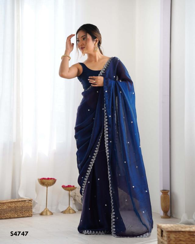 Dazira Aaravi catalog satin sarees wholesale