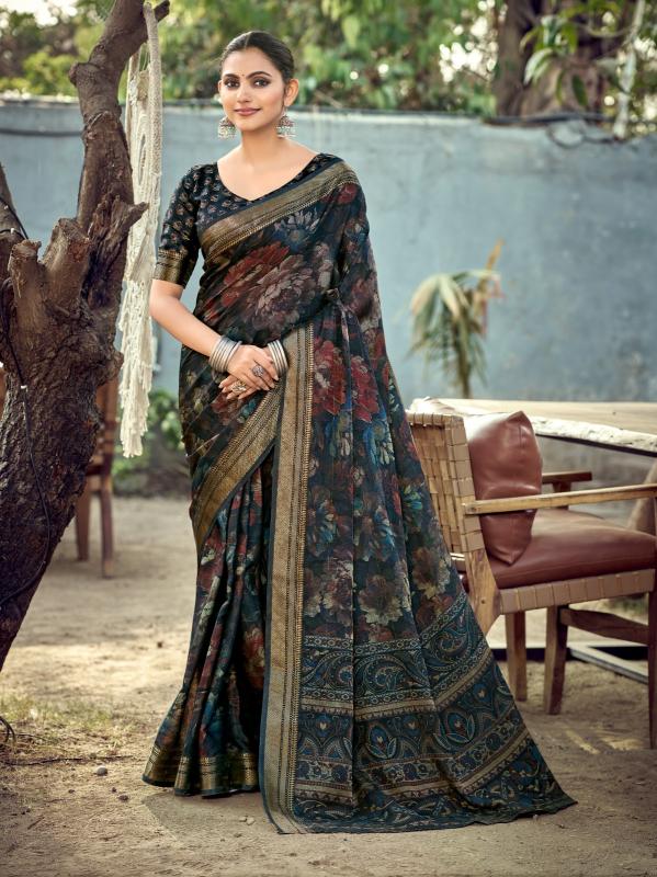 Dazira Cotton Silk vol 2 catalog silk cotton sarees wholesale in arani