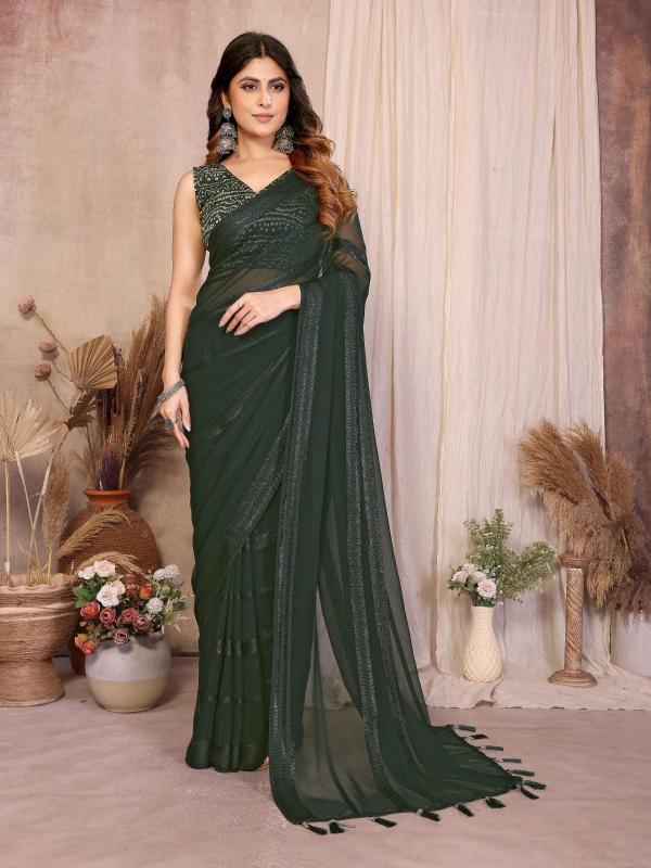 Dazira Georgette silk vol 4 catalog wholesale sarees in surat