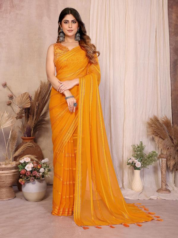 Dazira Georgette silk vol 4 catalog wholesale sarees in surat
