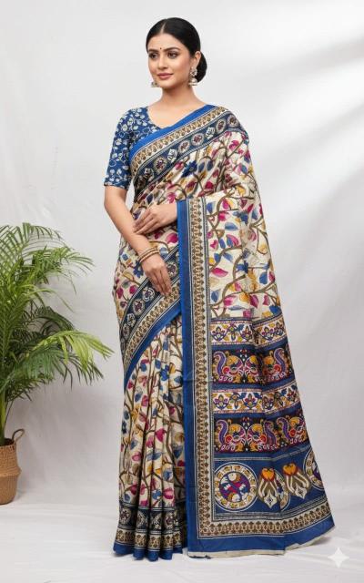 Dazira Kalamkari vol 4 catalog pure cotton sarees wholesale suppliers