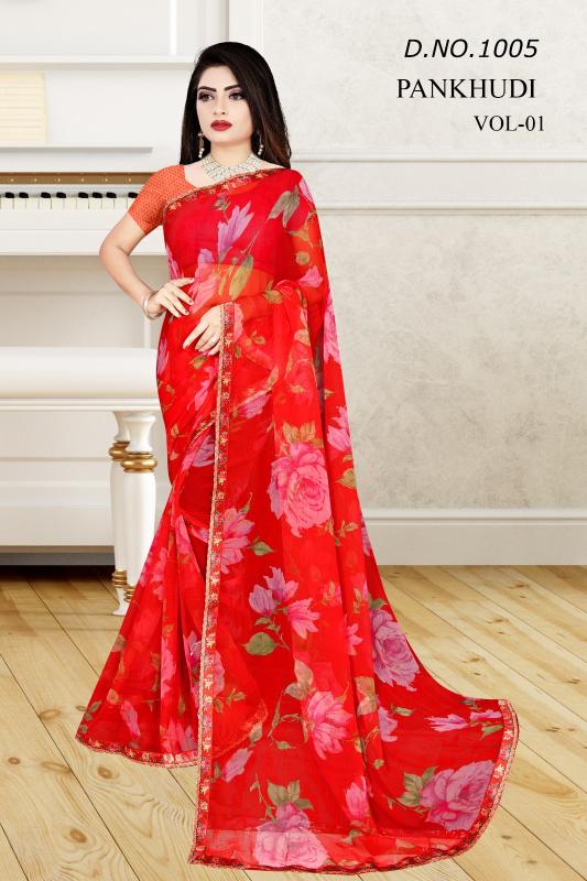 Dazira Pankhudi cataolg kolkata sarees wholesale market