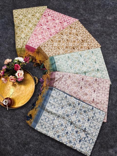 Dazira Premium Soft Chanderi vol 6 catalog saree wholesale market in surat
