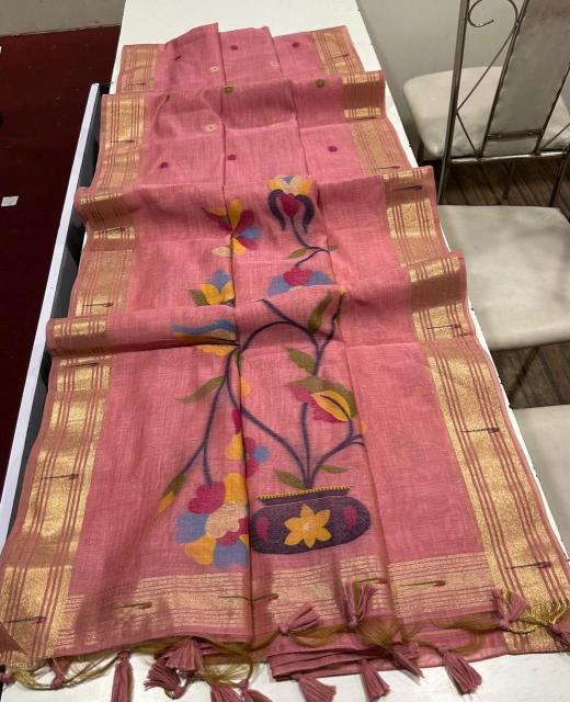 Dazira Premium soft muga Cotton vol 42 catalog cotton sarees wholesale