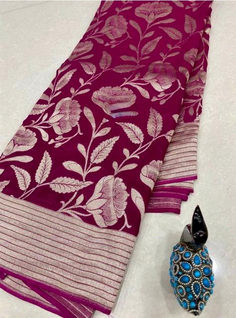 Dazira Pure Crepe Khadi Silk Vol 18 catalog saree wholesale market mumbai