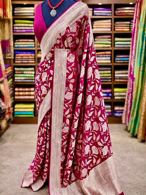 Dazira Pure Crepe Khadi Silk Vol 18 catalog saree wholesale market mumbai