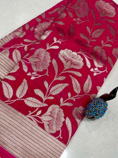 Dazira Pure Crepe Khadi Silk Vol 18 catalog saree wholesale market mumbai
