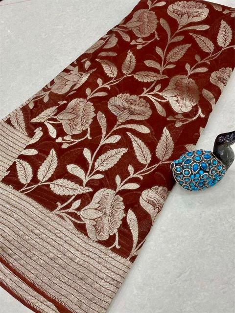 Dazira Pure Crepe Khadi Silk Vol 18 catalog saree wholesale market mumbai