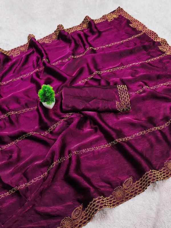 Dazira Pure soft space silk vol 2 catalog work sarees wholesale market in surat
