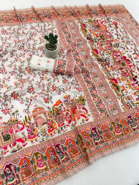 Dazira SF 1051 catalog pashmina silk sarees wholesale