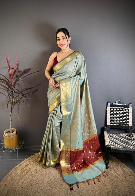 Dazira SF 1055 catalog tissue silk saree wholesale